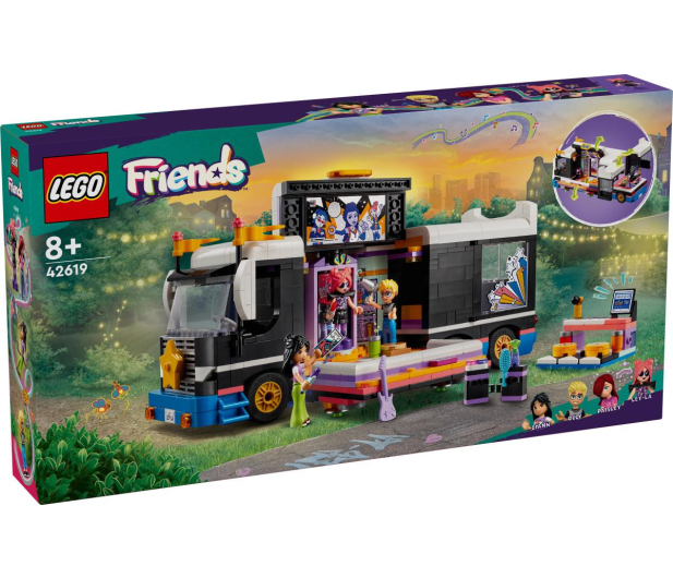 LEGO Friends 42619 Autobus koncertowy gwiazdy popu - 1203363 - zdjęcie 3